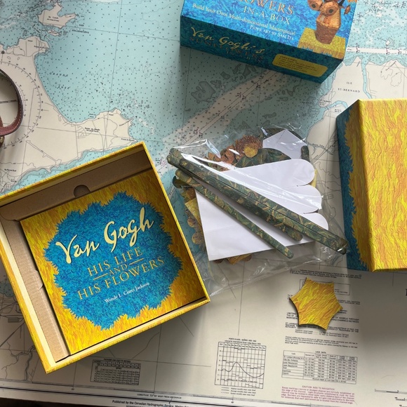 Van Gogh's Sunflowers In-A-Box - Picture 3 of 3